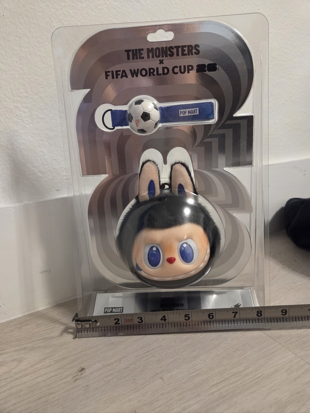 Pop Mart The Monsters FIFA World Cup On-Ear Headphones in Blue and Black